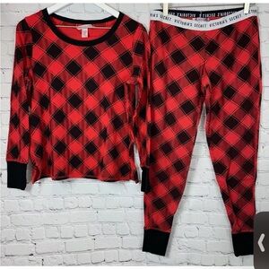 Victoria’s Secret waffled knit 2 piece lounge pajamas